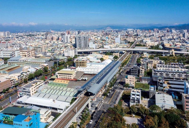 台鐵栗林車站實景